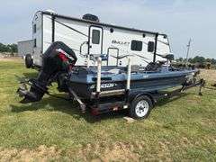 1988 Jason 1600 Bass Boat - 2002 Mercury 90hp Outboard