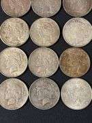 (15) Peace Dollar Coins - various years