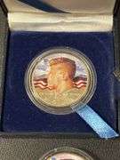 1965 & 1967 Painted JFK Half Dollars