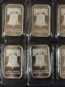 (10) One Ounce .999 Silver Bars