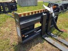 2025 Wolverine Skid Steer Pallet Fork - Hydraulic Adjustable - Model PFA-11-3300G - SN ZW01782