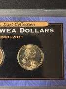 2000 & 2001 First & Last Collection Sacagawea Dollars