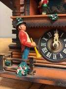 Vintage German Cuckoo Clock - 13”W x 12”H