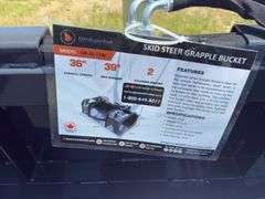 2025 Wolverine 72” Skid Steer Grapple Bucket  - SN ZW00936