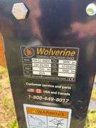 2025 Wolverine Skid Steer Pallet Fork - Hydraulic Adjustable - Model PFA-11-3300G - SN ZW01783 - damaged in shipping - see pics