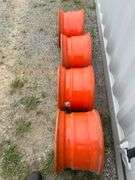 (4) Skid Steer Rims - 16.5 x 9.75