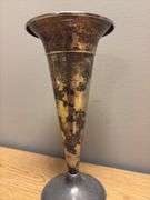 8” Sterling Silver Flower Vase