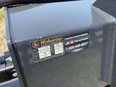 2025 Wolverine 72” Skid Steer Tiller Box - TL-12-72W - SN ZW01446