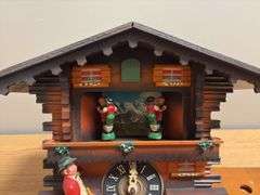 Vintage German Cuckoo Clock - 13”W x 12”H