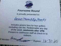 Henry County Golf With Moonshine Afterwards