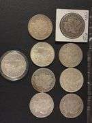 (12) Morgan Silver Dollars - various years