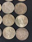 (15) Peace Dollar Coins - various years