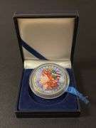 1921 Painted Morgan Dollar