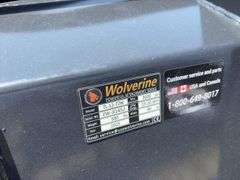 2025 Wolverine 72” Skid Steer Tiller Box - TL-12-72W - SN ZW01452