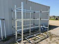 Large Group of Angle Iron Cages/Scrap