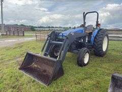 New Holland TN75 Tractor w/ Buhler 395 Loader - 2,961hrs - Chasis No. 001234514