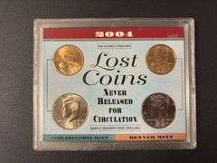 Lost Coins Never Released For Circulation