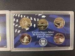 (4) 2003 & (1) 2005 United States Mint Proof Sets