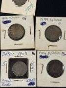 (100) V-Nickels - various years