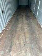 40’L x 8”W x 9’6”H Shipping Container - used one time - **important - read description**