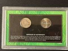 1938 & 2012 First & Last Collection Jefferson Nickels