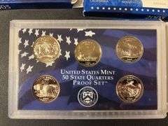 2004-2006 United States Mint 50 State Quarters Proof Sets