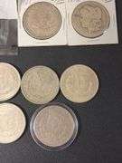 (12) Morgan Silver Dollars - various years