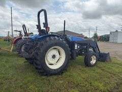 New Holland TN75 Tractor w/ Buhler 395 Loader - 2,961hrs - Chasis No. 001234514
