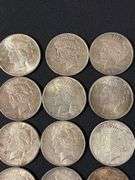 (15) Peace Dollar Coins - various years