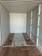 40’L x 8”W x 9’6”H Shipping Container - used one time - **important - read description**