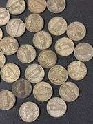 (37) War Time Nickels 1942-1945