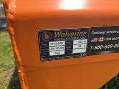 2025 Wolverine Skid Steer Snow Pusher 84” -SN ZW00289