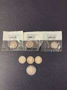 (7) Barber Silver Quarters - various years