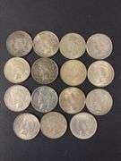 (15) Peace Dollars - various years