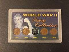 World War 2 Penny Collection