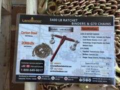 5400 Ratchet Binder with (2) 5/16” 20’ Grade 70 Chains