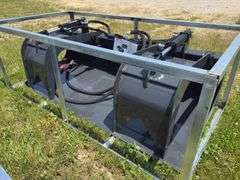 2025 Wolverine 72” Skid Steer Grapple Bucket  - SN ZW00936