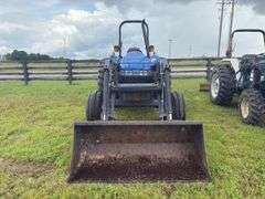 New Holland TN75 Tractor w/ Buhler 395 Loader - 2,961hrs - Chasis No. 001234514