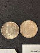 (6) 1964 JFK half Dollars