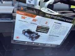 2025 Wolverine 72” Skid Steer Grapple Bucket -SN ZW00912