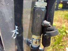 2025 Wolverine Skid Steer Pallet Fork - Hydraulic Adjustable - Model PFA-11-3300G - SN ZW01783 - damaged in shipping - see pics
