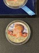 1965 & 1967 Painted JFK Half Dollars