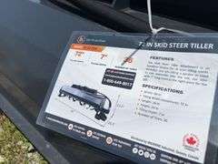 2025 Wolverine 72” Skid Steer Tiller Box - TL-12-72W - SN ZW01452