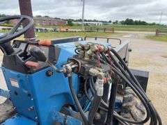 New Holland 2120 Tractor w/ 395 Buhler Loader and KingKutter 6’ Grader Blade - 1,976hrs - SN UV28965