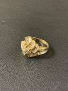 10K Diamond Ring - 6.0g - size 7