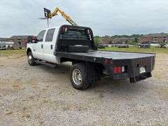 2012 Ford F-350 4x4 Superduty 6.7L Powerstroke Flatbed - 222,783 miles - VIN 1FD8W3HT2CEB48204