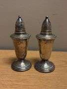 Pair of Sterling Silver Salt & Pepper Shakers
