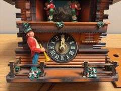 Vintage German Cuckoo Clock - 13”W x 12”H
