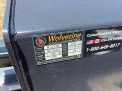2025 Wolverine 72” Skid Steer Tiller Box - TL-12-72W - SN ZW01442