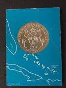 $20 1974 Turks and Caicos Islands Sterling Silver Coin